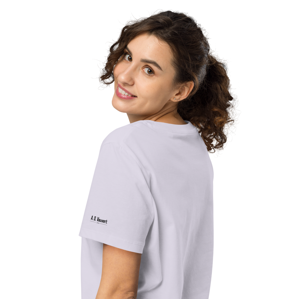 T-shirt Femme coupe droite - La Miss du pont des Bergues (Noir)